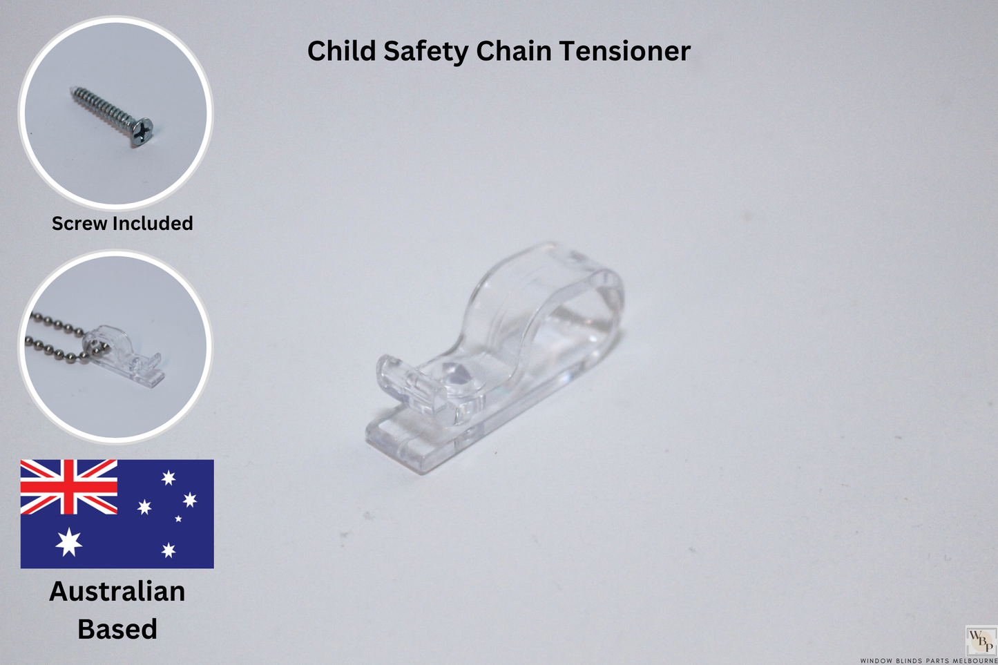Baby Child Safety Roller Blind Chain Tensioner Holder Clip Curtain Cord