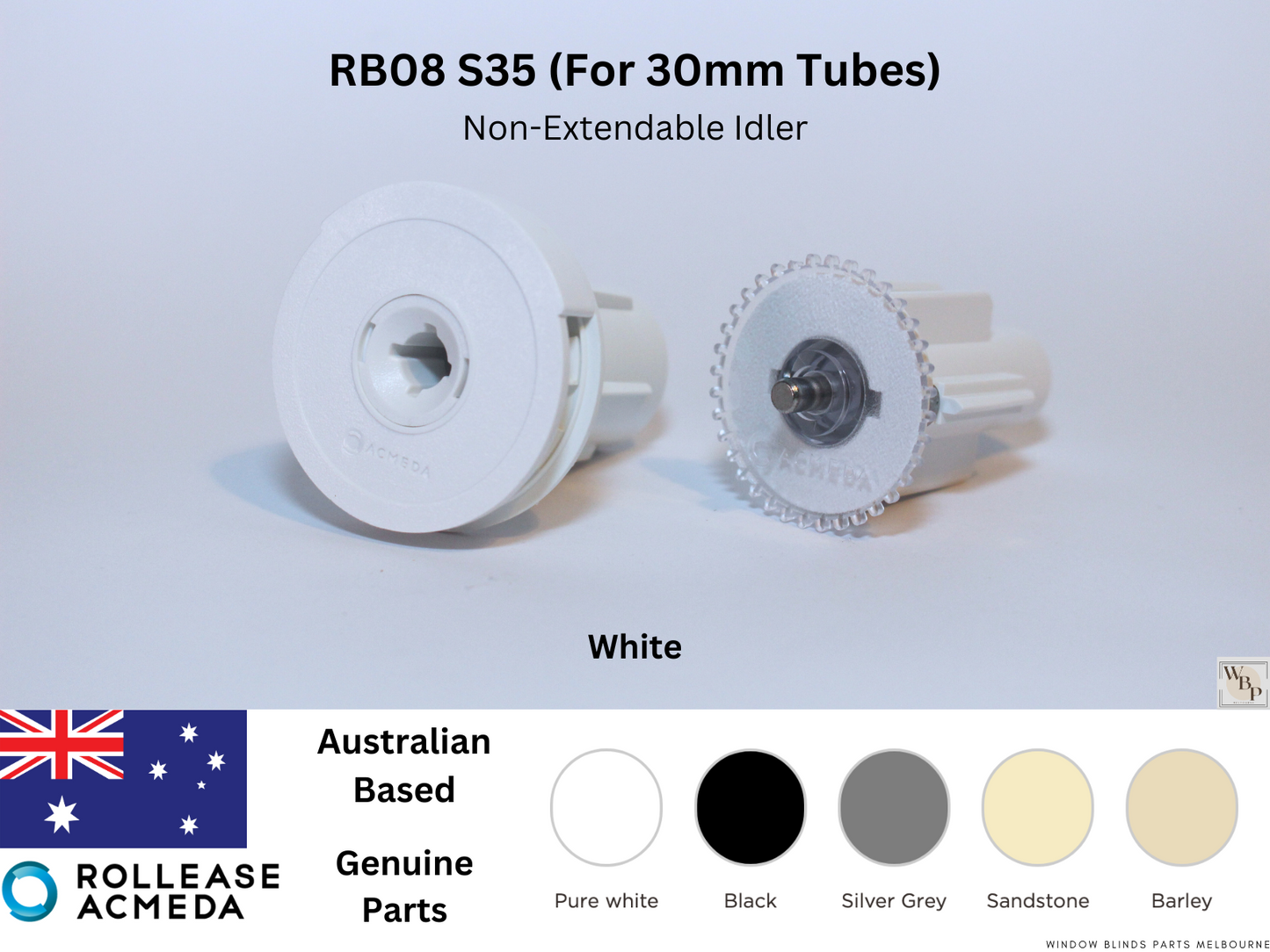 Genuine Acmeda RB08 S35 (For 30mm Tubes) Side Chain Winder Control