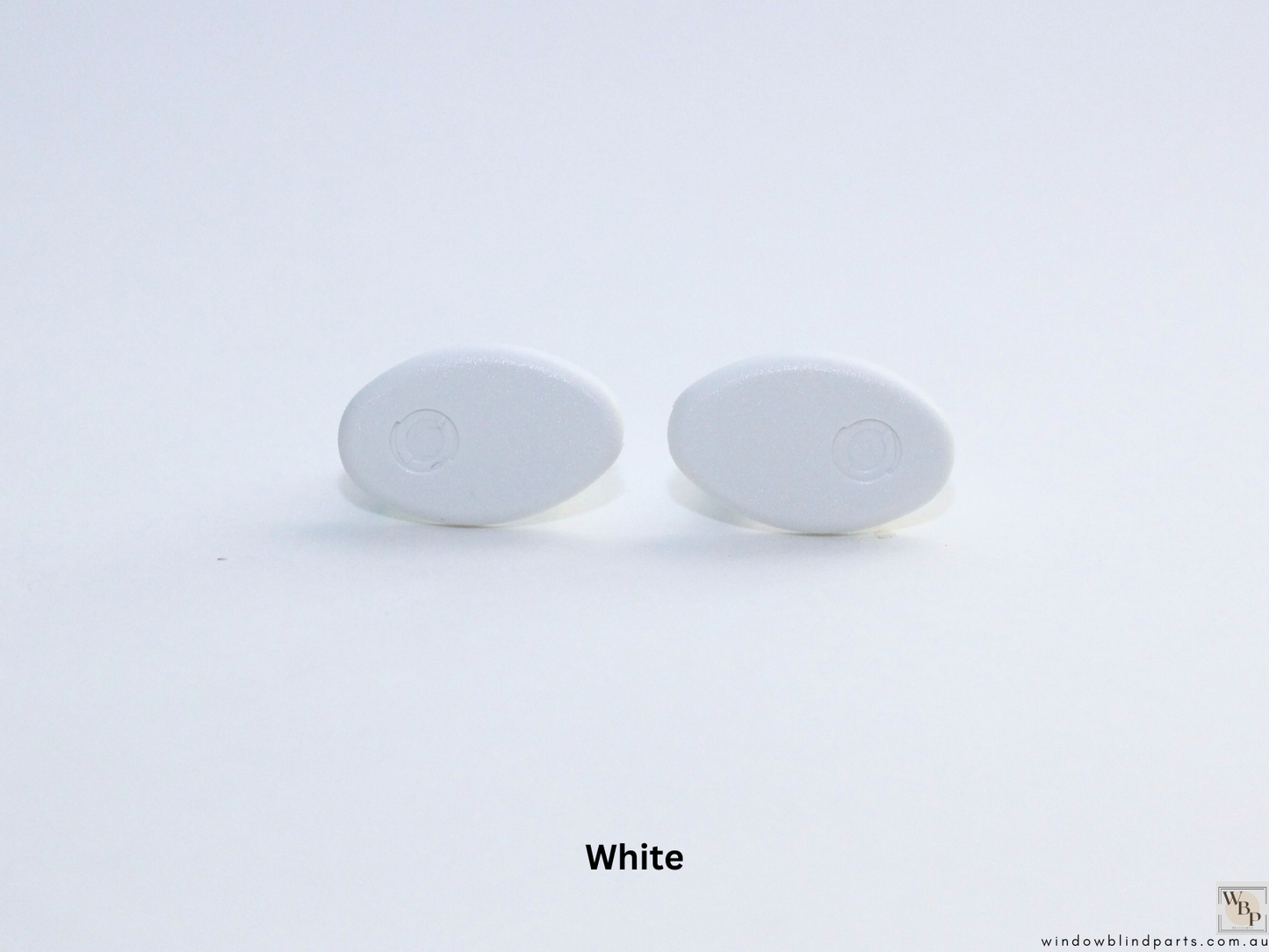 Roller Blind Acmeda Oval Bottom Rail End Caps