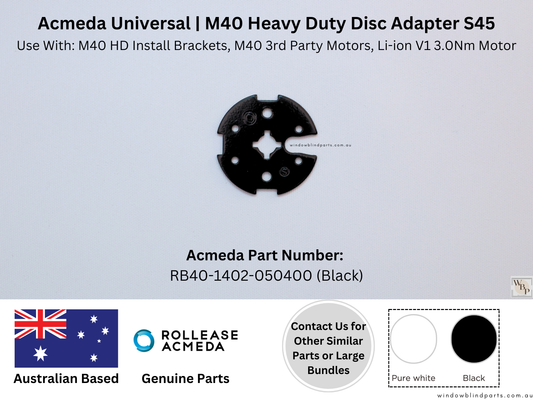 Genuine Acmeda Universal M40 Heavy Duty (H/D) Disc Adapter S45