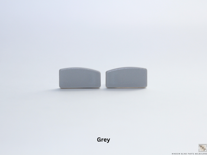 Roller Blind Acmeda D30 Bottom Rail Rectangle D-Shape End Caps