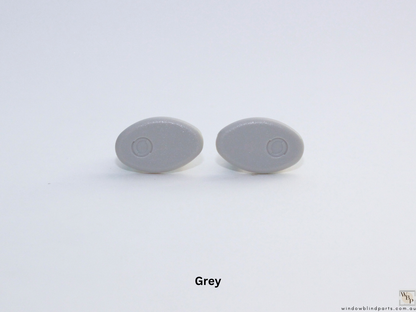 Roller Blind Acmeda Oval Bottom Rail End Caps