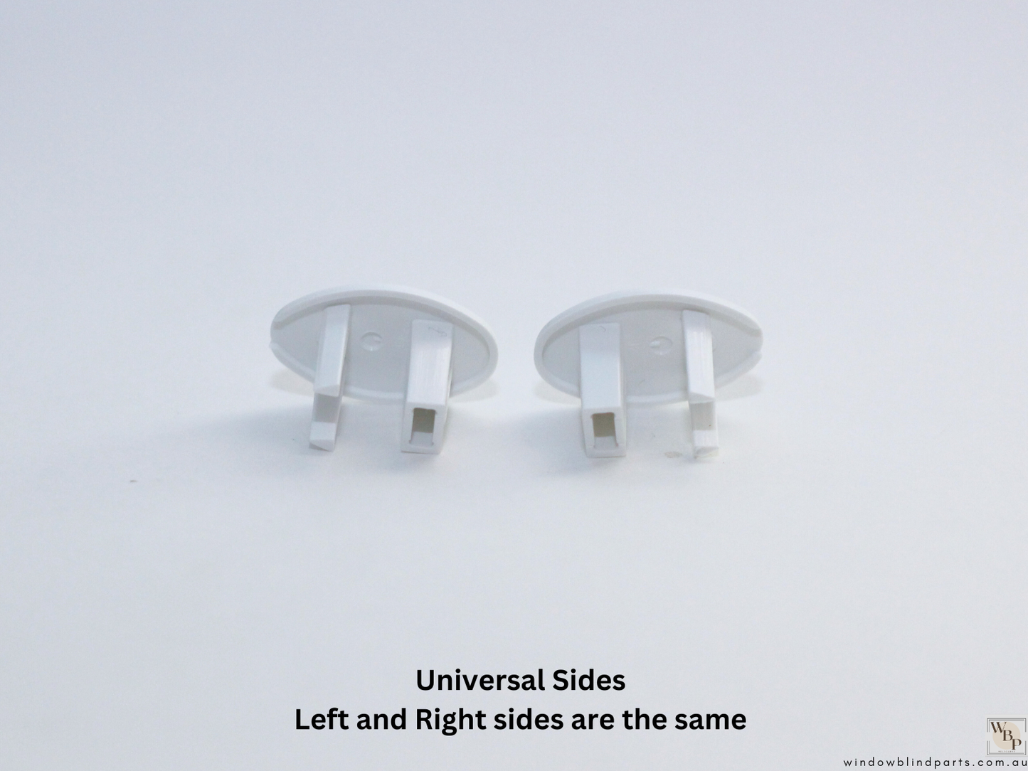 Roller Blind Acmeda Oval Bottom Rail End Caps