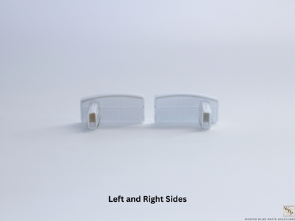 Roller Blind Acmeda D30 Bottom Rail Rectangle D-Shape End Caps