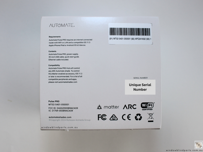 Genuine Acmeda Automate Pulse PRO Hub (For Acmeda Motors) - NEW Model MAY 2025