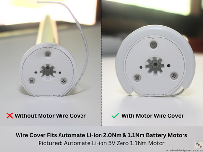 Acmeda Wireless 5V Re-Chargeable 1.1Nm 25mm Motor with Adapters for Roller Blinds