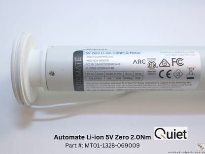 Acmeda Wireless 5V Re-Chargeable Motors 2.0Nm with Adapters for Roller Blinds