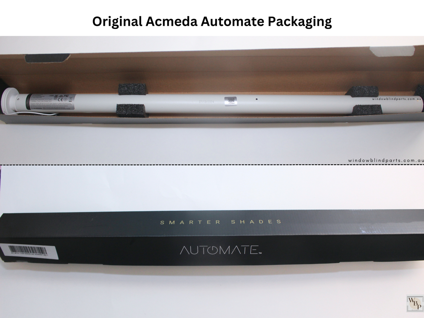 Acmeda Wireless 5V Re-Chargeable Motors 2.0Nm with Adapters for Roller Blinds