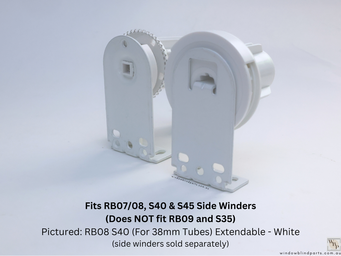 Genuine Acmeda RB08 & RB07, S40 & S45 Roller Blinds Brackets, AX Slim High Model