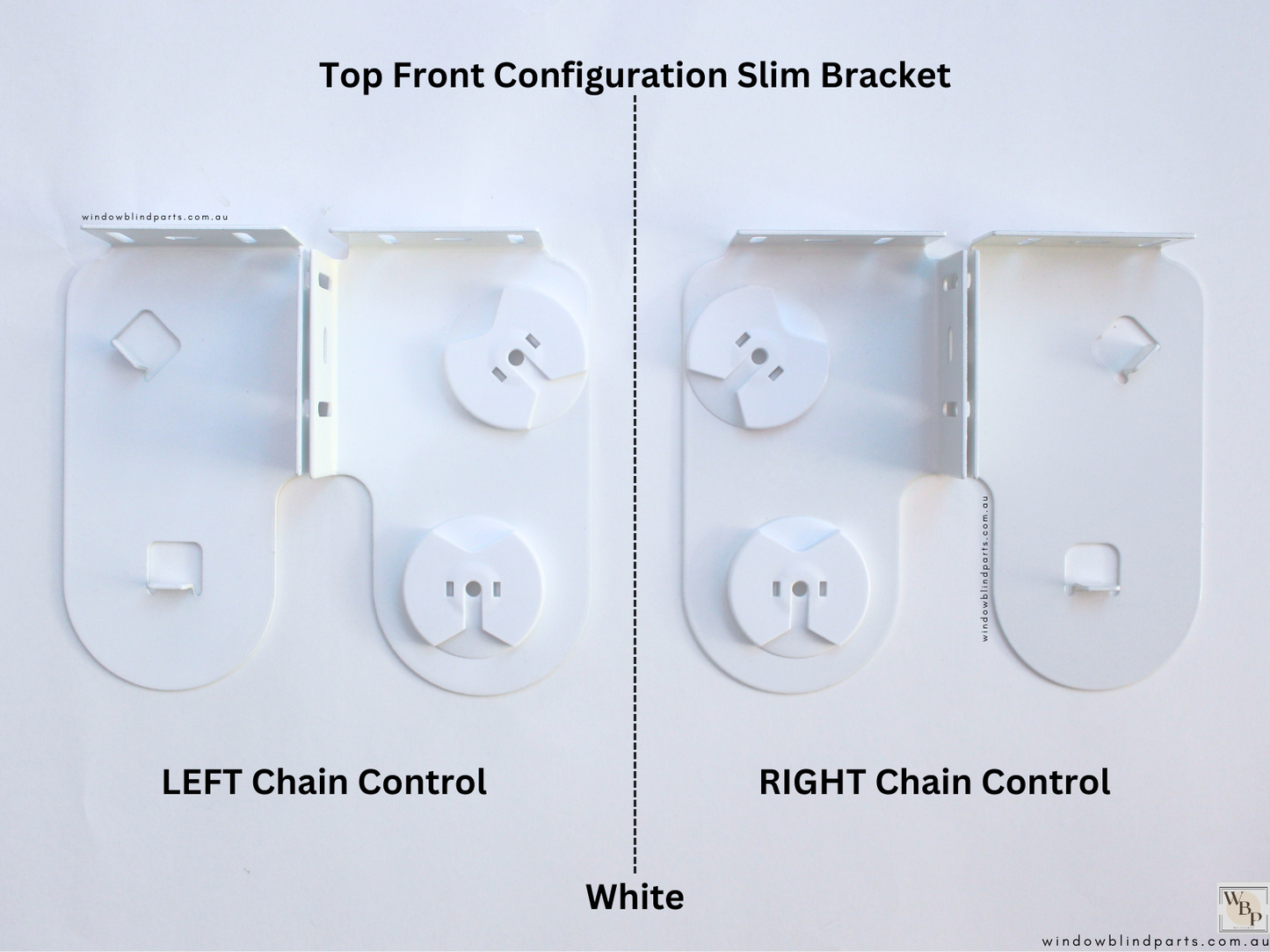 Genuine Acmeda Double Bracket Set Slim Design - Top Front RB07/08