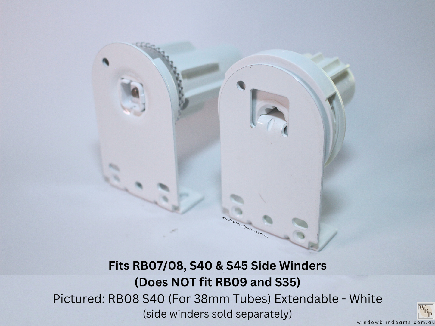 Genuine Acmeda RB08 & RB07 Roller Blinds Brackets, LX Extended Model