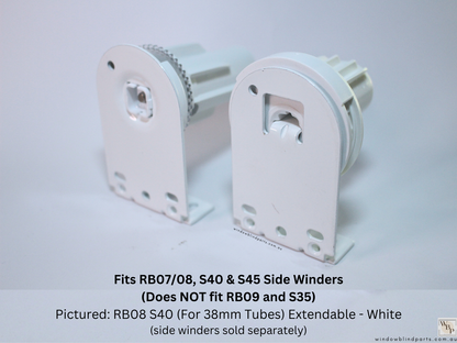 Genuine Acmeda RB08 & RB07 Roller Blinds Brackets, LX Extended Model