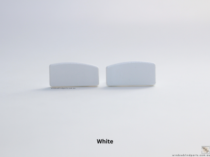 Roller Blind Acmeda D30 Bottom Rail Rectangle D-Shape End Caps