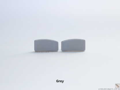 Roller Blind Acmeda D30 Bottom Rail Rectangle D-Shape End Caps