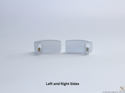 Roller Blind Acmeda D30 Bottom Rail Rectangle D-Shape End Caps