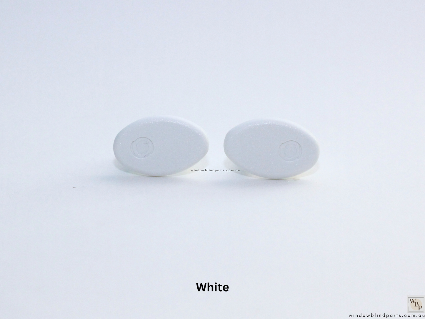 Roller Blind Acmeda Oval Bottom Rail End Caps