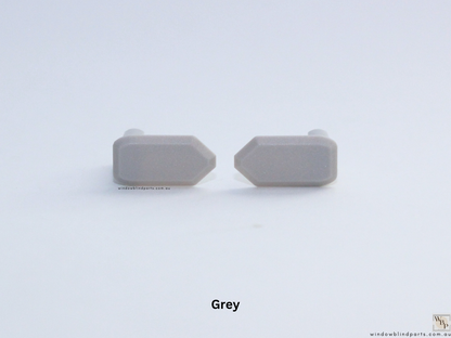 Roller Blind Acmeda Flat Bottom Rail End Caps