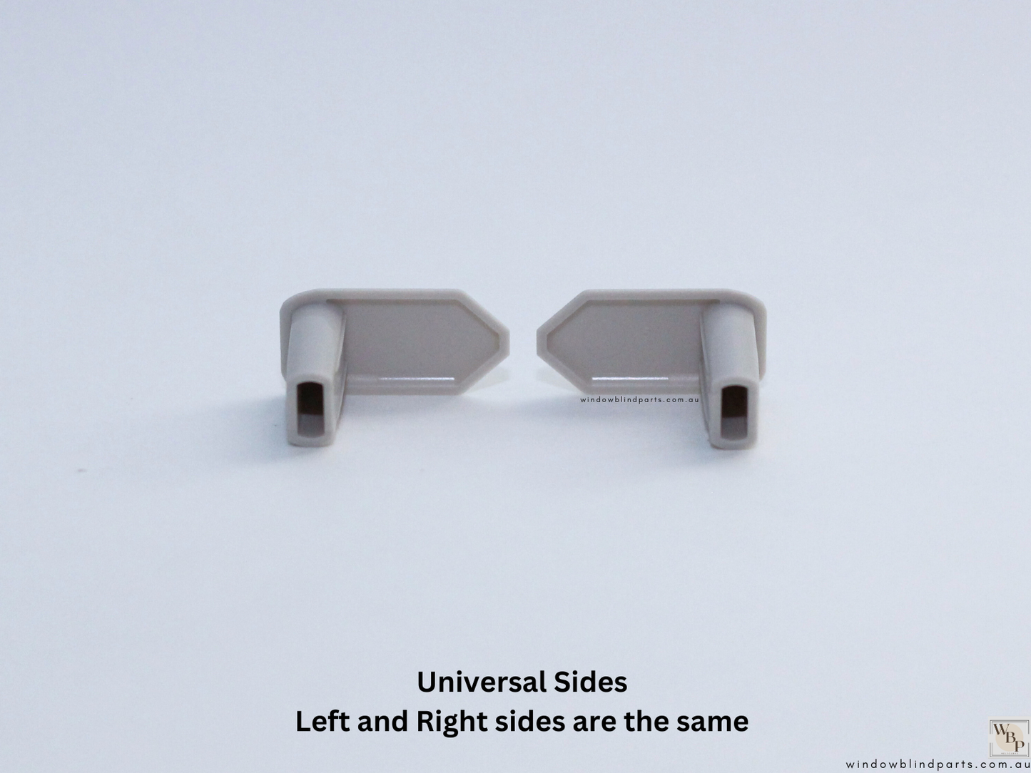 Roller Blind Acmeda Flat Bottom Rail End Caps