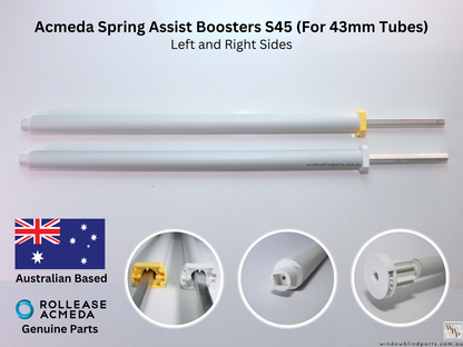 Genuine Acmeda Roller Blind Easy-Lift Spring Assist Booster S45 (For 43mm Tubes)