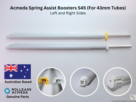 Genuine Acmeda Roller Blind Easy-Lift Spring Assist Booster S45 (For 43mm Tubes)