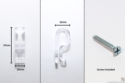 Baby Child Safety Roller Blind Chain Tensioner Holder Clip Curtain Cord - BULK Packs