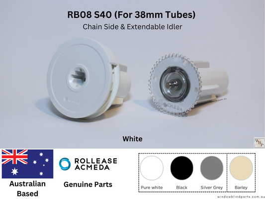 Genuine Acmeda RB08 S40 (For 38mm Tubes) Side Chain Winder Control Extendable